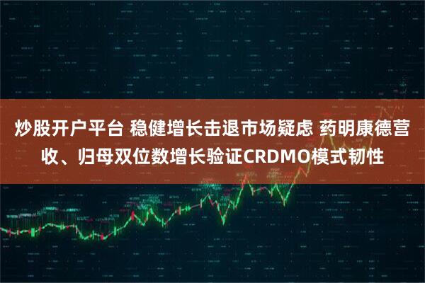 炒股开户平台 稳健增长击退市场疑虑 药明康德营收、归母双位数增长验证CRDMO模式韧性