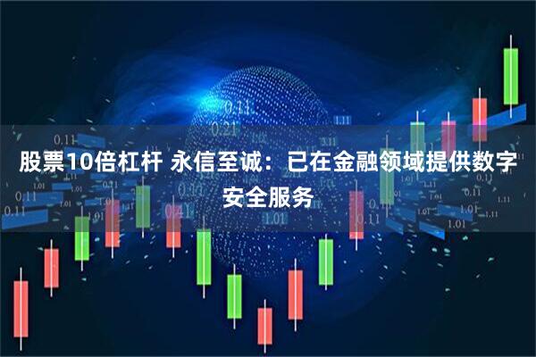 股票10倍杠杆 永信至诚：已在金融领域提供数字安全服务